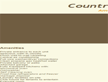 Tablet Screenshot of colchester-apartments.com